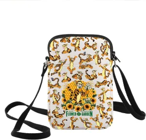 KEYCHIN Tiger Crossbody Bag Cartoon Movie Fans Gifts Flower And Garden Shoulder Bag Ti-ger Merchandise