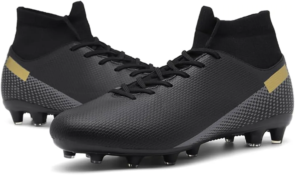 Kids Soccer Cleats Boys Girls Football Shoes Athletic Anti-Slip Outdoor/Indoor Sports Shoes