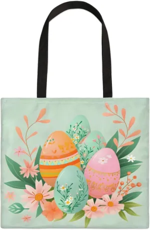 Kitten In Cup Canvas Tote Bag for Women Men Stylish Tote Handbag Shoulder Bag Reusable Grocery Bag