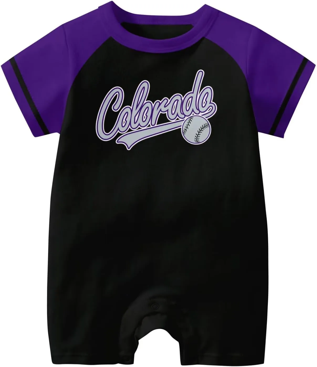 KREDE Baby Clothes Unisex Bodysuit Custom Name and Number for Baby Boys