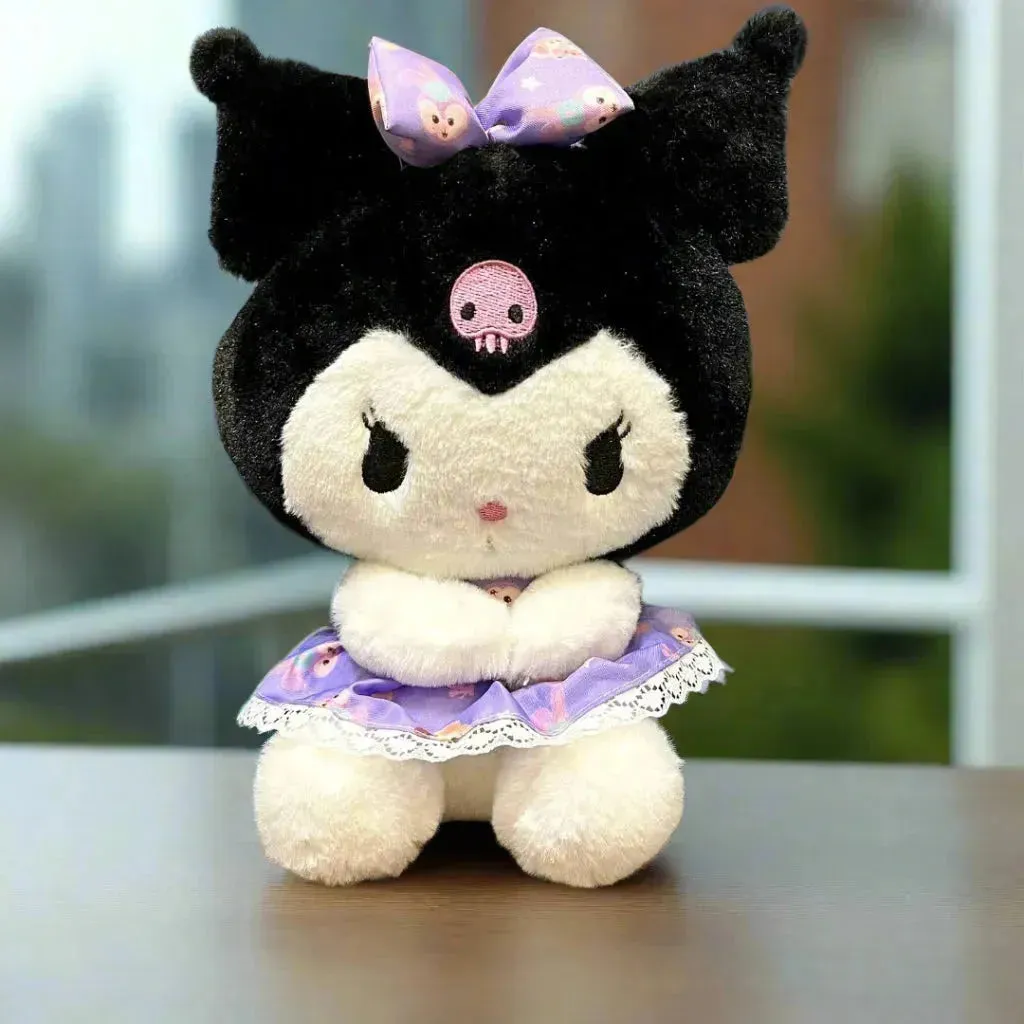 Kuromi Frock Star Plushie (25 cm)