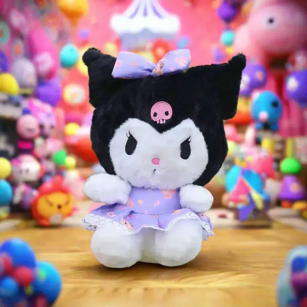 Kuromi Frock Star Plushie (25 cm)