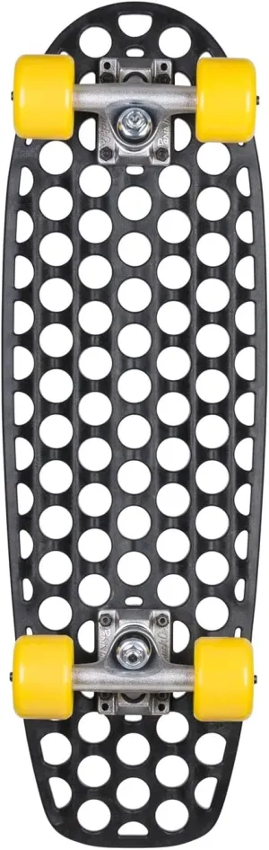 Lander Complete Skateboards | Models Rodeo & Rio | Black, 9 Ply Nylon with Glass Fiber Reinforcement Deck | Bundled with Paris Trucks and Lander Wheels!