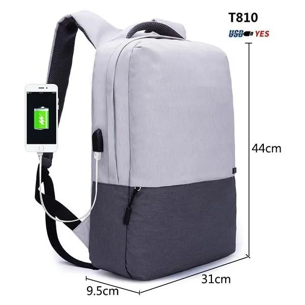 Laptop Anti Theft Backpack with USB Charger