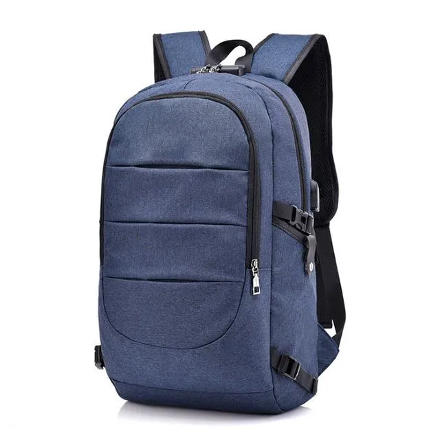 Laptop Backpack with USB Charge Anti-Theft