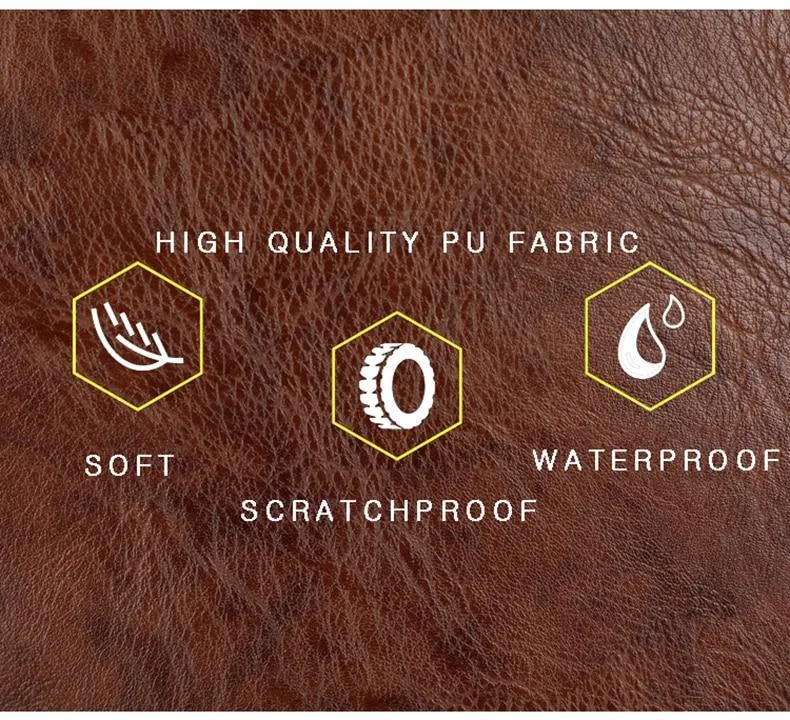 Laptop Leather Anti theft Waterproof Backpack