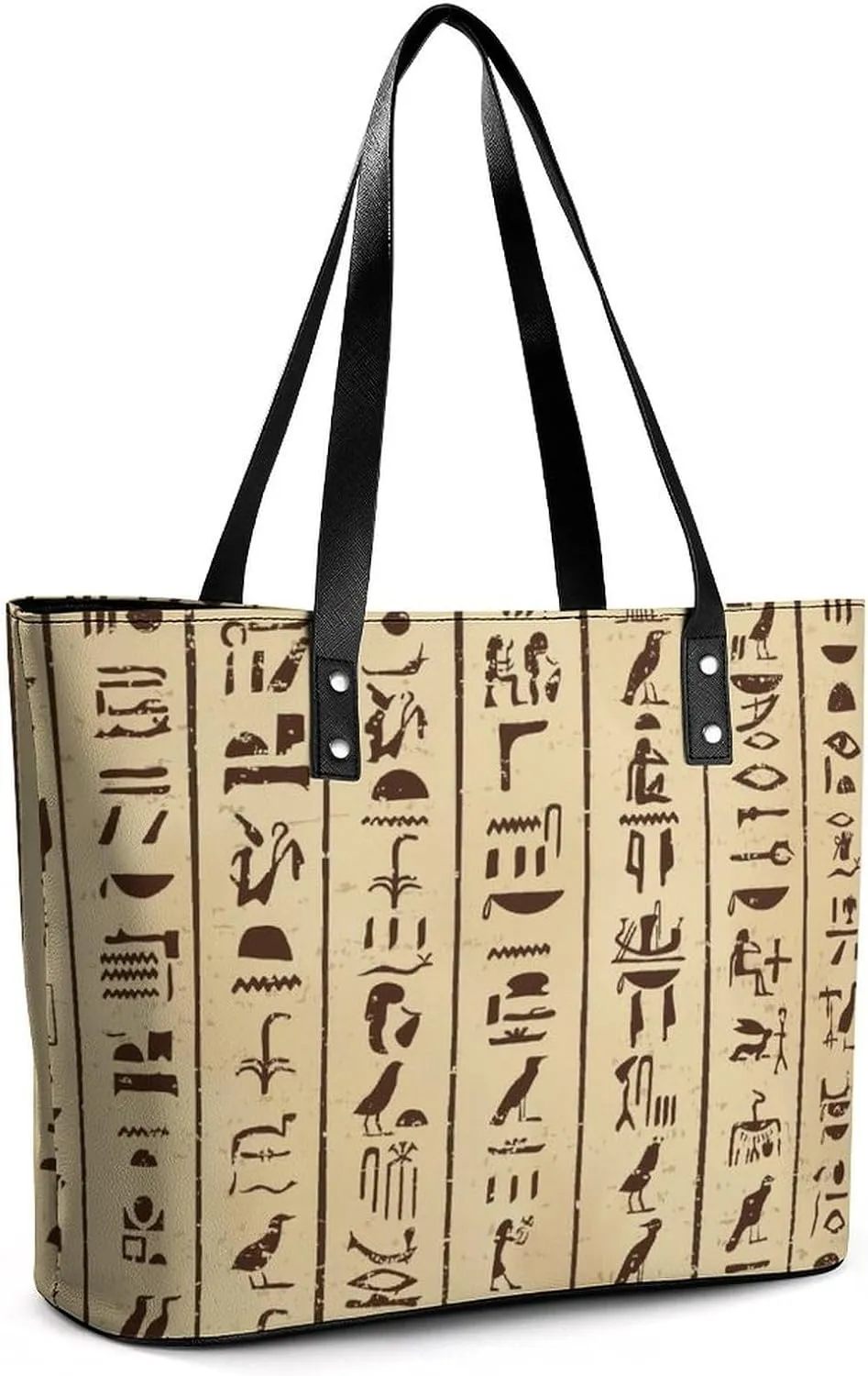 Large Shoulder Bag for Women, PU Leather Beach Tote Bag Waterproof, Swim Gym Shopping Travel Bag Clutch Bag