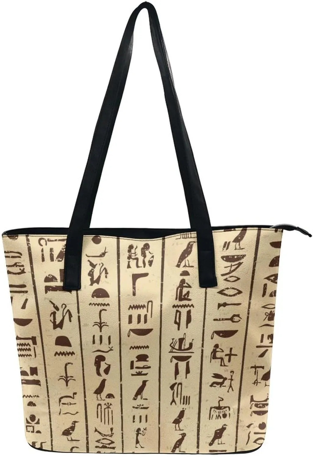 Large Shoulder Bag for Women, PU Leather Beach Tote Bag Waterproof, Swim Gym Shopping Travel Bag Clutch Bag