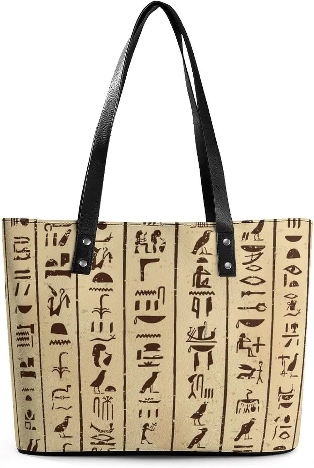 Large Shoulder Bag for Women, PU Leather Beach Tote Bag Waterproof, Swim Gym Shopping Travel Bag Clutch Bag