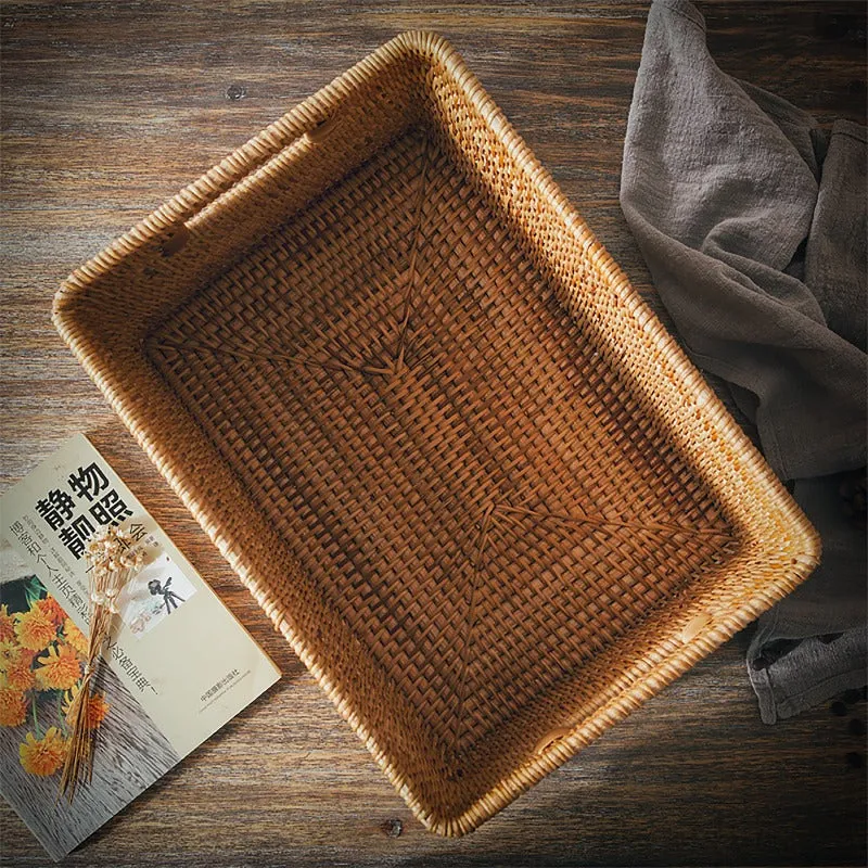 Large Wicker Basket | Bathroom Organizer