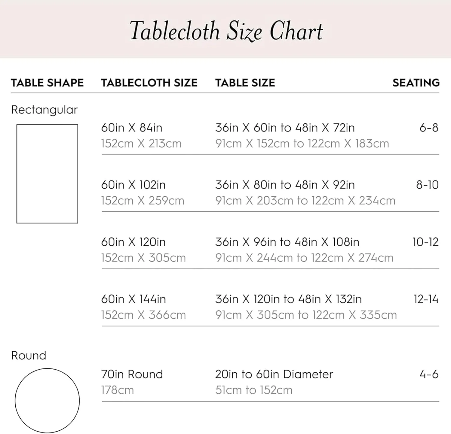 Laura Ashley Annaleigh Tablecloth Jacquard Fabric, Wrinkle Resistant for Dining, Holiday, Party, Wedding or Banquet, 60" x 84", Taupe
