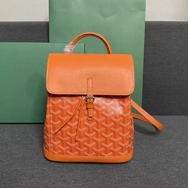 LDGY Genuine Leather Dual-purpose Bag - Slant Bag | Mini Backpack