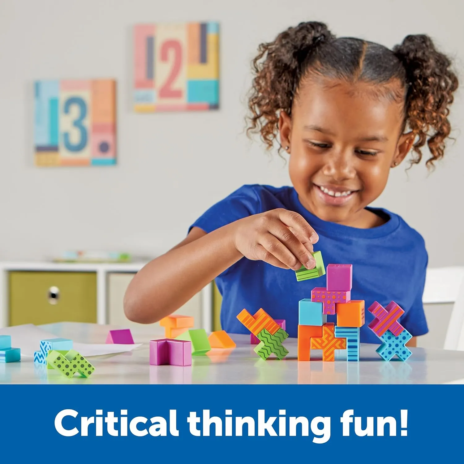 Learning Resources STEM Explorers Brainometry - 34 Pieces, Ages 5  STEM Toys for Kids, Brain Teaser Toys and Games, Kindergarten Games,Back to School