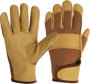 Leather Gardening Gloves For Men&Women Dexterity Safety work Gloves Waterproof garden gloves