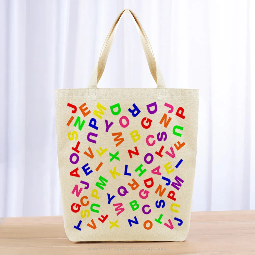 Letters Tote Bag - multi