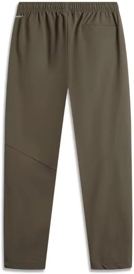 LI-NING BADFIVE Basketball Series Men Waterproof Loose Straight Sports Pants AYKU689