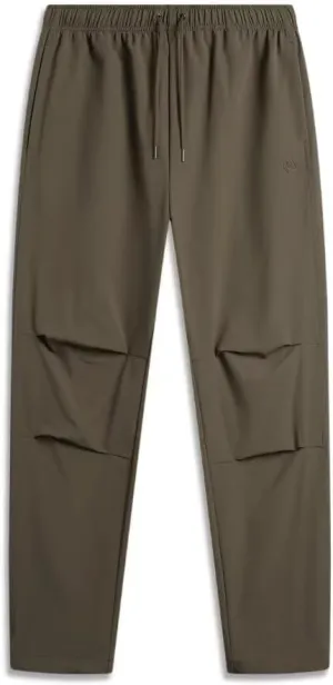 LI-NING BADFIVE Basketball Series Men Waterproof Loose Straight Sports Pants AYKU689