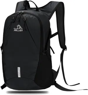 Lightweight sport Backpack for Hiking Daypack， Running，motorcycle, bike or scooter riders, a perfect commuter essential (Phantom Night Black)