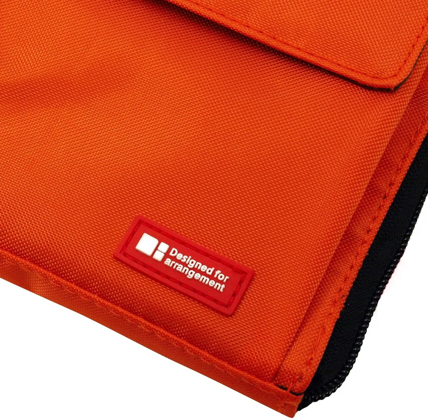 LIHITLAB Laptop Sleeve with Storage Pockets (Bag-in-Bag), 10 x 13.8 Inches, Orange (A7554-4)