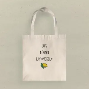 Live, Love, Limoncello - Canvas Tote Bag