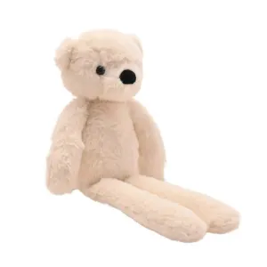 Lola The Long Leg Plush Cream Teddy Bear