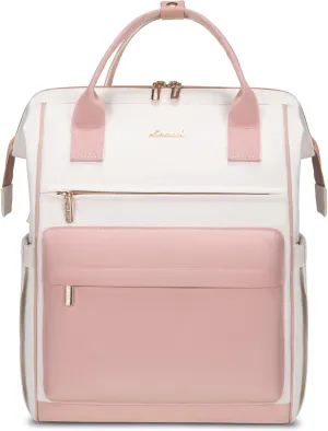 LOVEVOOK Laptop Backpack for Women,15.6 Inch Work Teacher Nurse Bag,Business Computer Backpack Purse with USB Port,Stylish Casual Daypack for Travel