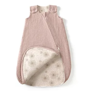 lulumoon Baby Sleep Sack Muslin: 0.5 TOG Wearable Blanket for Toddler- Soft 100% Cotton 2-Way Zipper Baby Sleeping Bag for 18-24 months Girls Boys, Large, Sand