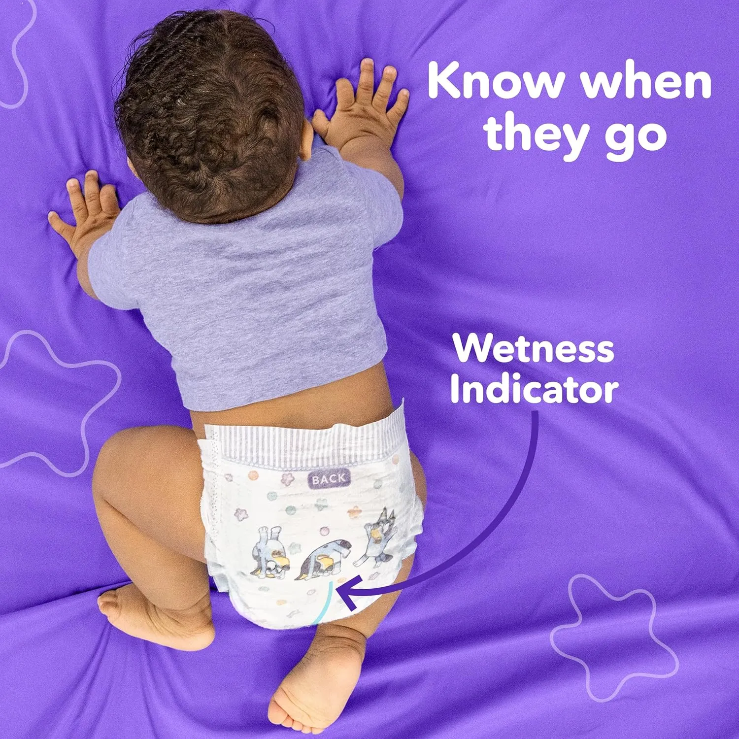 Luvs Diapers - Size 6, 144 Count, Bluey Platinum Protection Baby Diaper