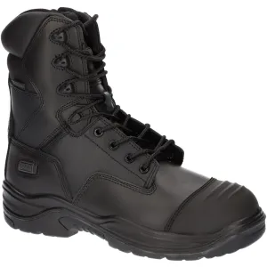 Magnum Men's Rigmaster 8.0 Side-Zip CT CP WP Uniform Safety Boot in Black