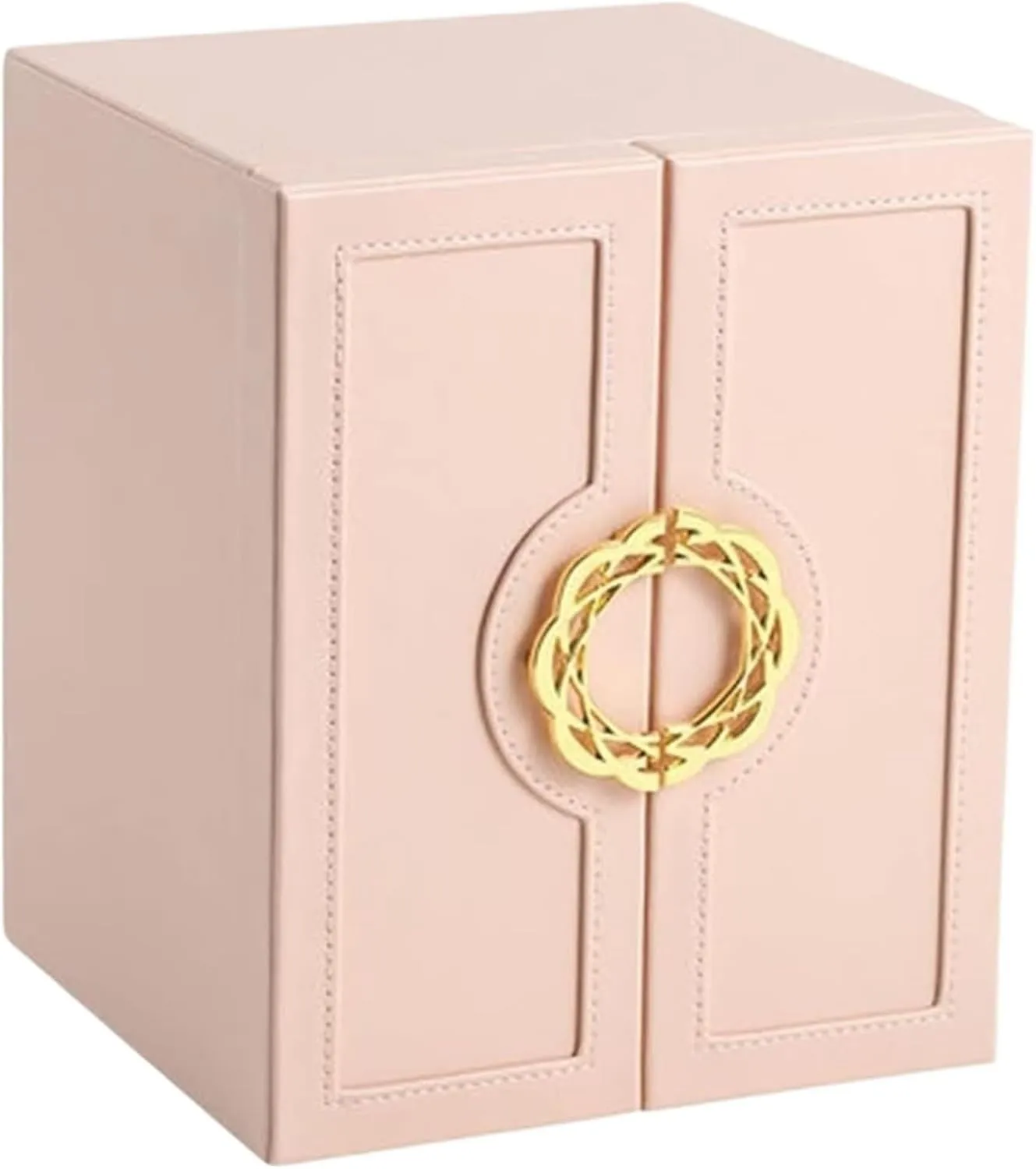 Makeup Storage Box Large Capacity Multi-Layer Korean Jewelry Box Earrings Necklace Jewelry Storage Box(1)