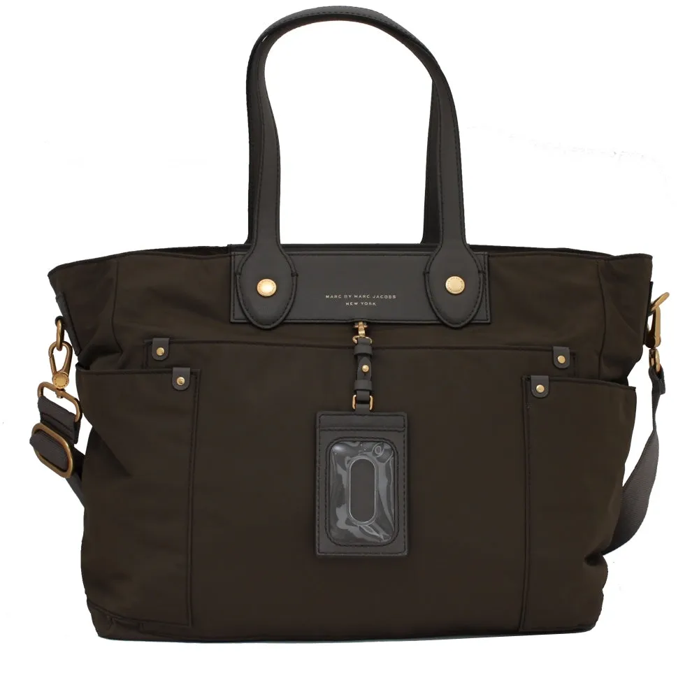 Marc by Marc Jacobs Preppy Nylon Eliz-A-Baby Bag- Dirty Martini