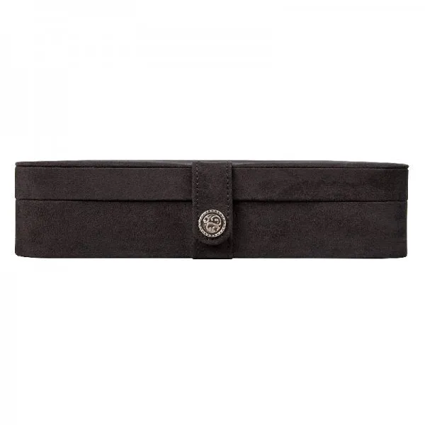 Maria Fabric Jewelry Box - Black