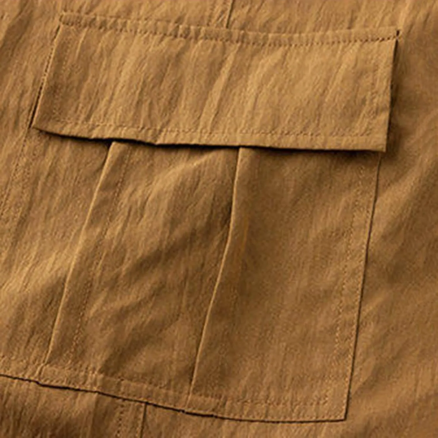 Mens Cargo Shorts Quick Dry with Pockets Athletic Workout Running Gym Activewear Drawstring Elastic Hiking Trunks
