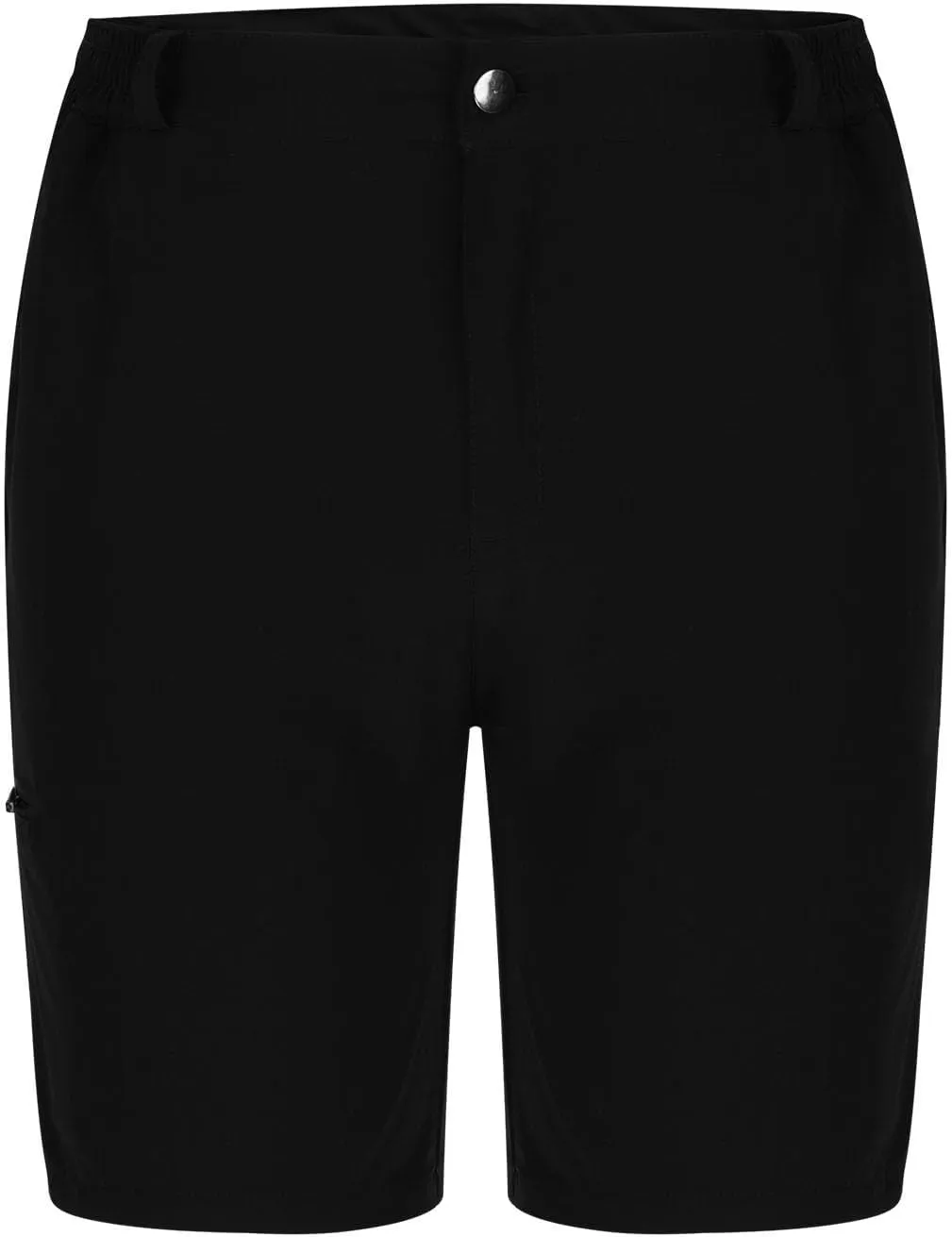 Mens Cargo Shorts with Zipper Pockets Quick Dry Elastic Athletic Running Gym Breathable Lightweight Outdoor Trunks