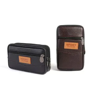 Men's Graceful Mobile Horizontal Running Pouch Men's Waist Packs