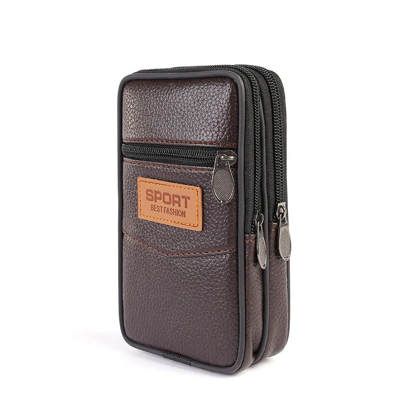 Men's Graceful Mobile Horizontal Running Pouch Men's Waist Packs