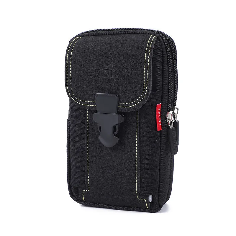 Men's Inch Mobile Construction Site For Vertical Men's Waist Packs