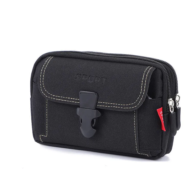 Men's Inch Mobile Construction Site For Vertical Men's Waist Packs