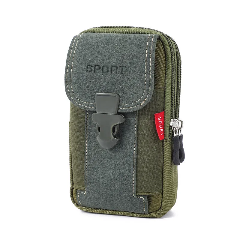 Men's Inch Mobile Construction Site For Vertical Men's Waist Packs