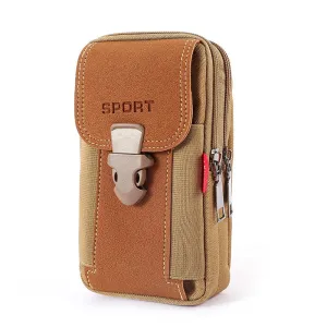 Men's Inch Mobile Construction Site For Vertical Men's Waist Packs