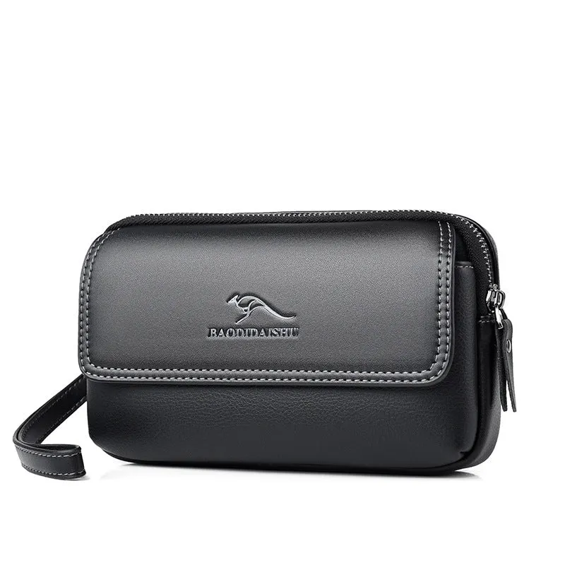 Men's Kangaroo Wear Large Capacity Human Men's Waist Packs