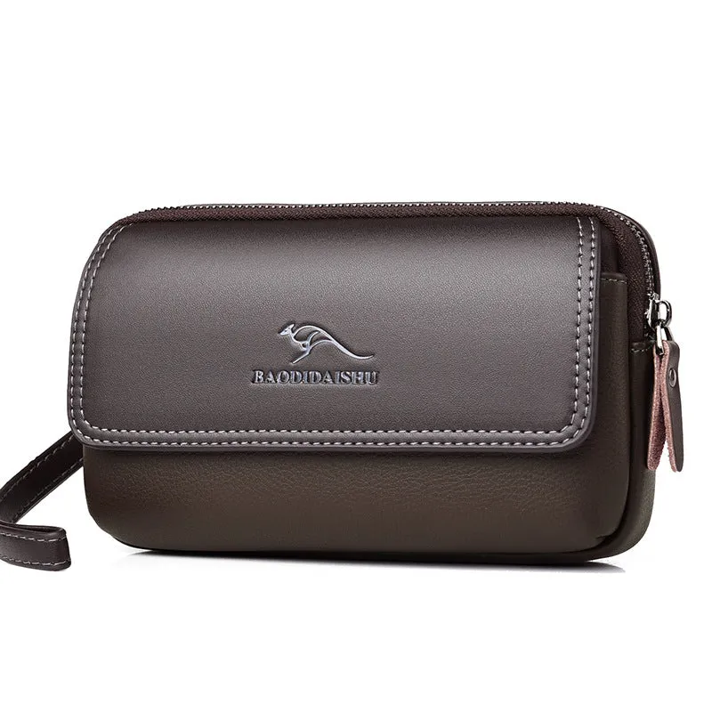 Men's Kangaroo Wear Large Capacity Human Men's Waist Packs