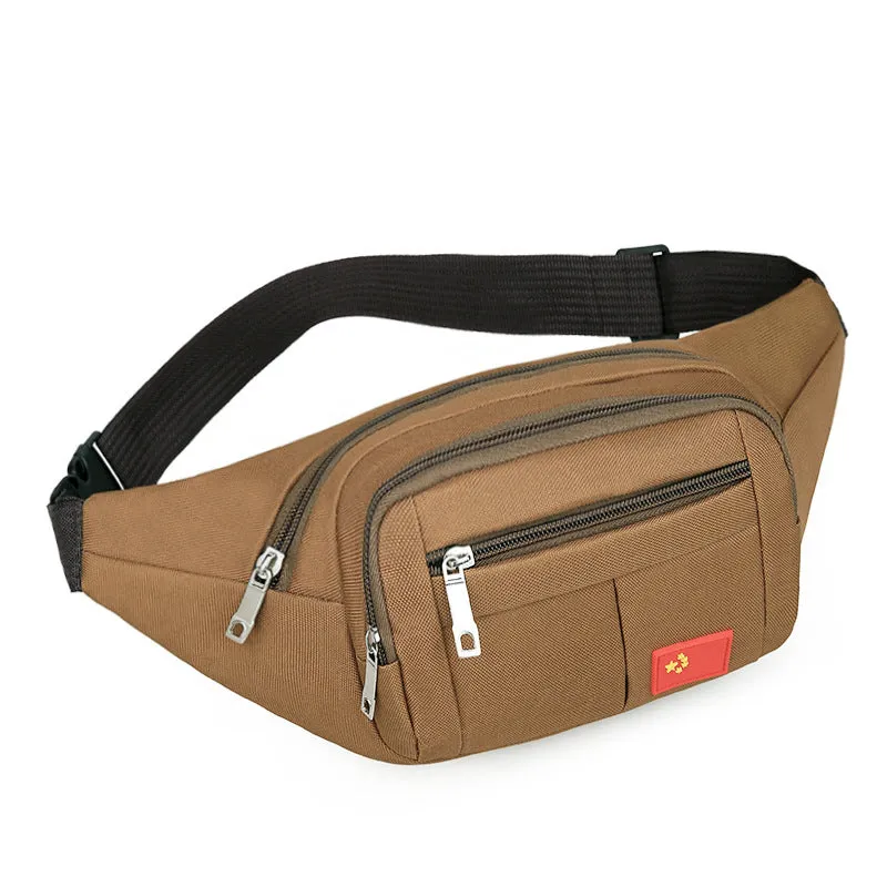 Men's Large Capacity Mobile Construction Site Business Men's Waist Packs