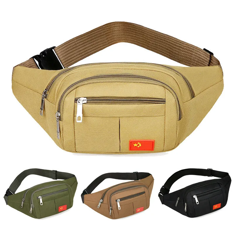 Men's Large Capacity Mobile Construction Site Business Men's Waist Packs