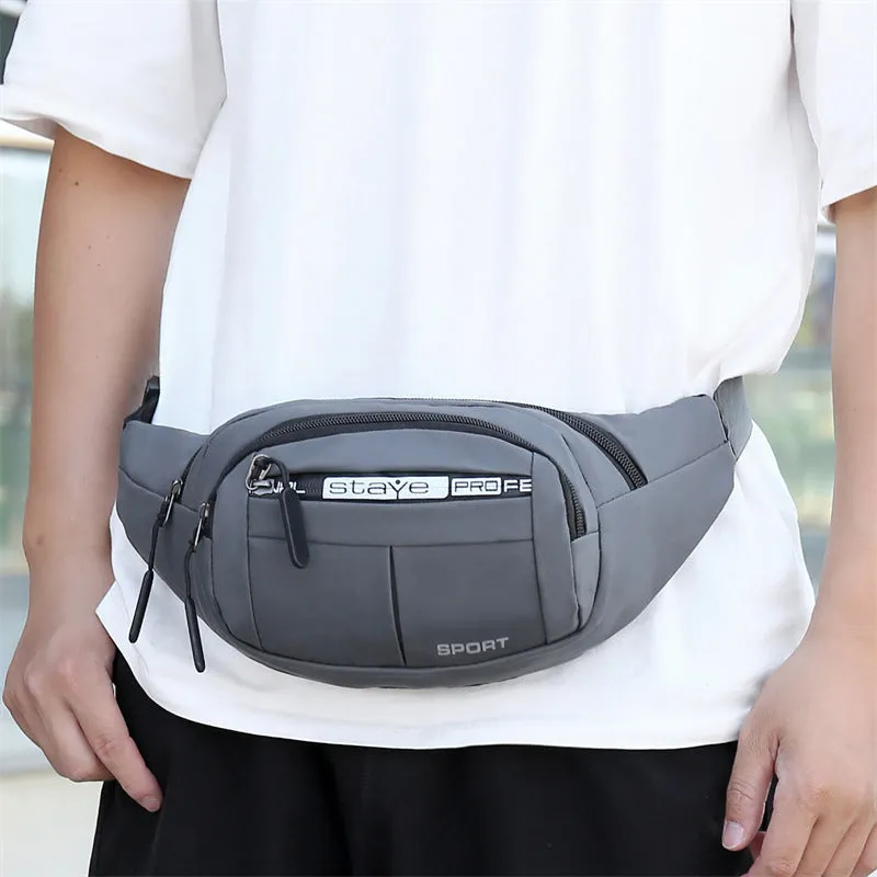 Men's Leisure Cross Body Large Capacity Business Men's Waist Packs
