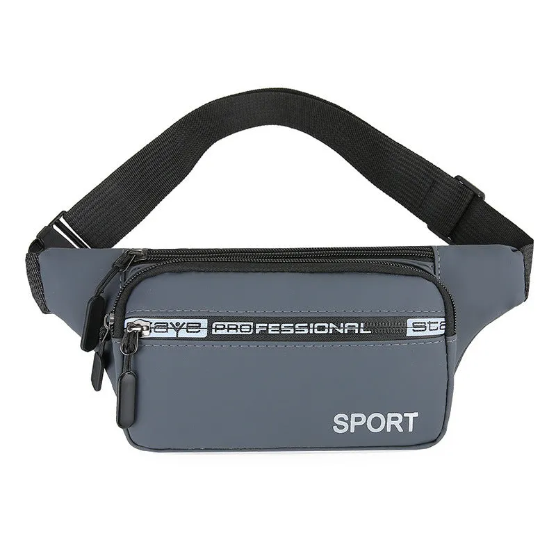 Men's Leisure Running Mobile Fashion Waterproof Construction Men's Waist Packs