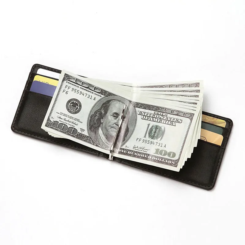 Men's Pattern Swiping Multiple Slots American Gold Card Holder