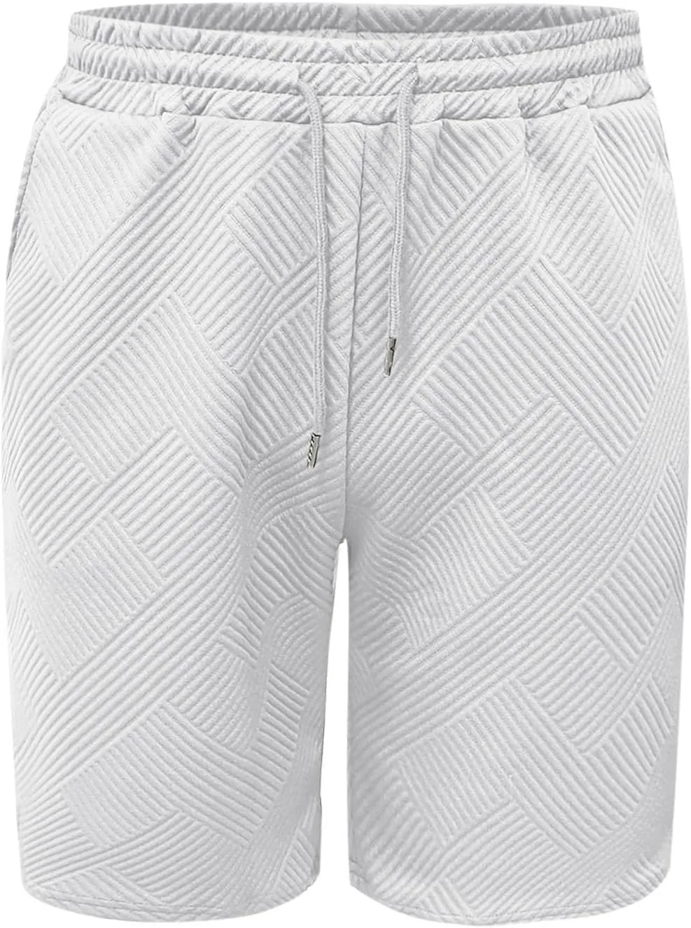 Men's Swim Trunks Quick Dry with Pockets Athletic Running Casual Elastic Breathable Activewear Beach Shorts