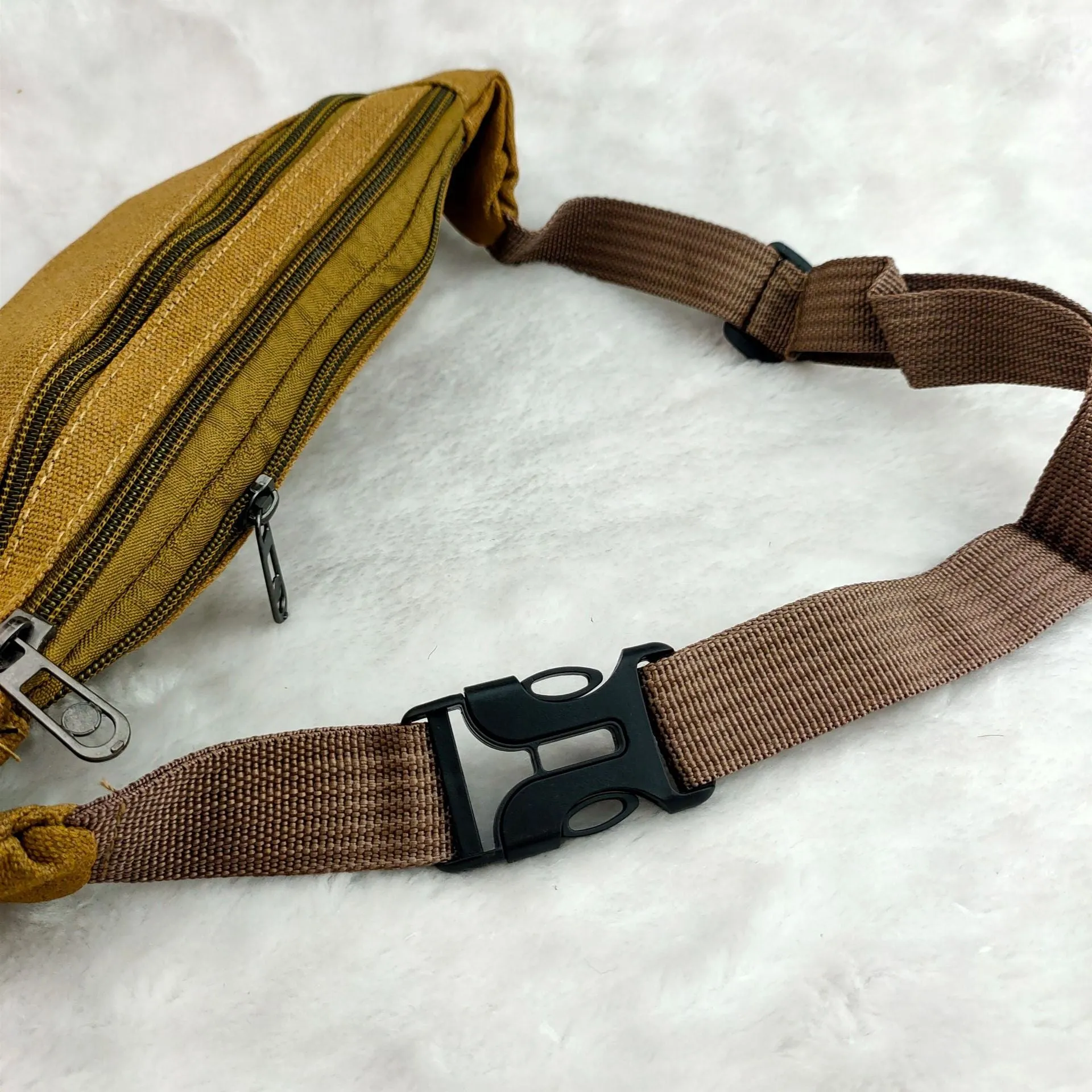 Men's Versatile Canvas Close-fitting Mobile Sundry Men's Waist Packs