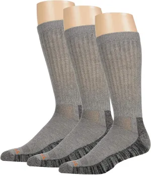 Merrell unisex-adult Durable Everyday Work Crew Socks 3 and 6 Pairs Anti odor Cotton
